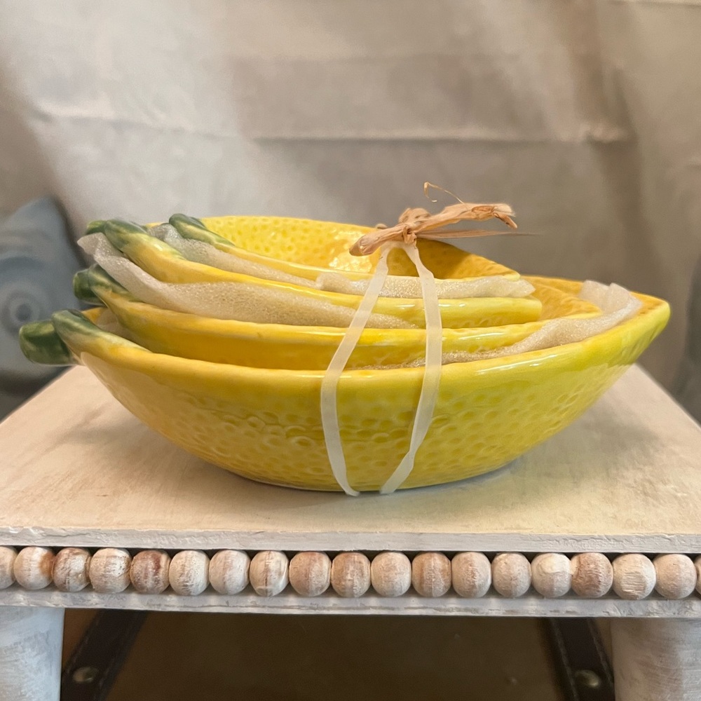 Arlington Designs Lemon Measuring Cups